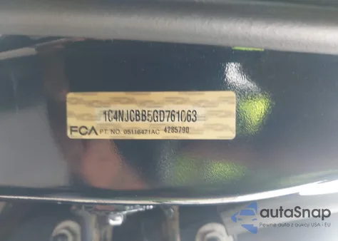 2016 Jeep Compass Sport from USA, damaged, VIN 1C4NJCBB5GD761063